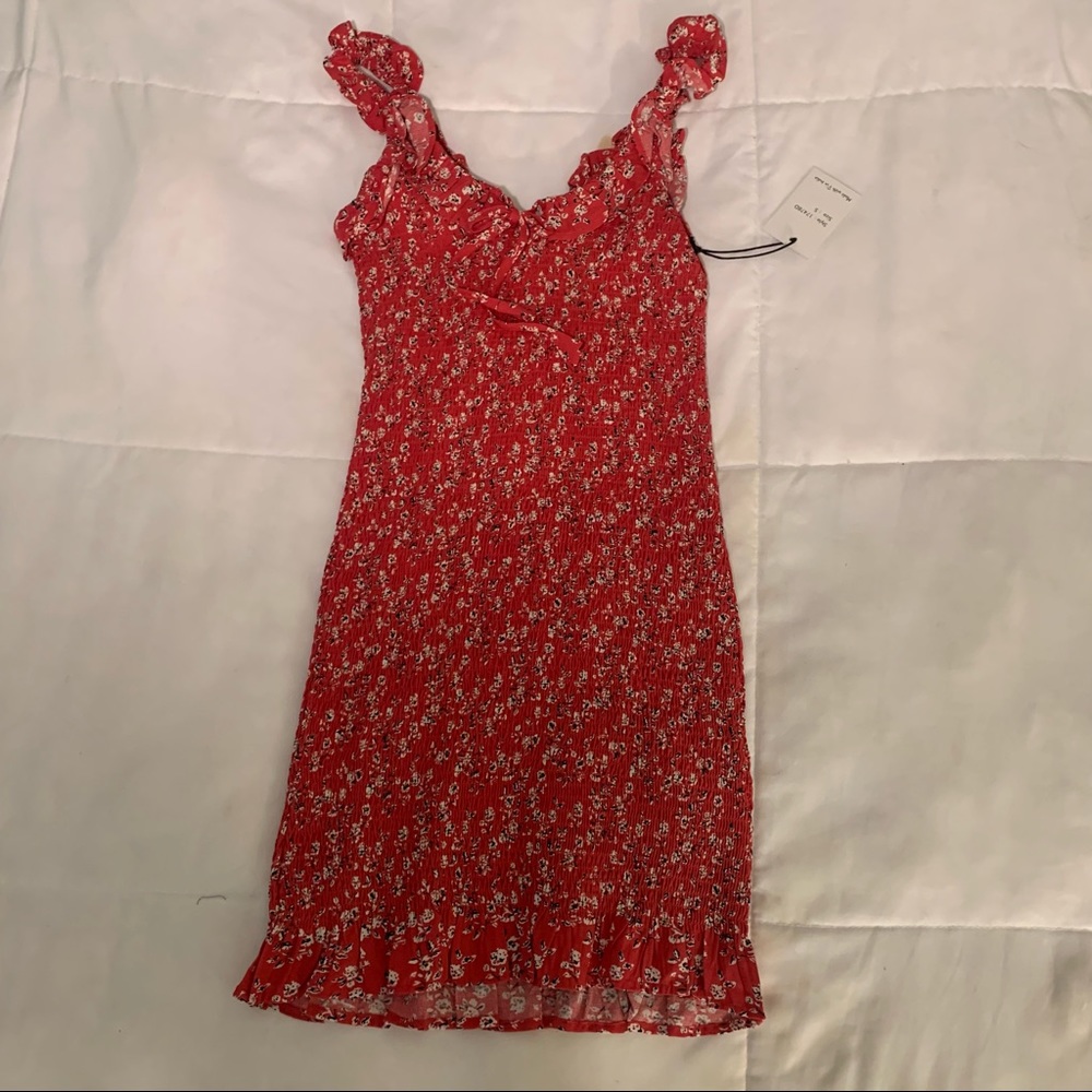 Body con floral dress